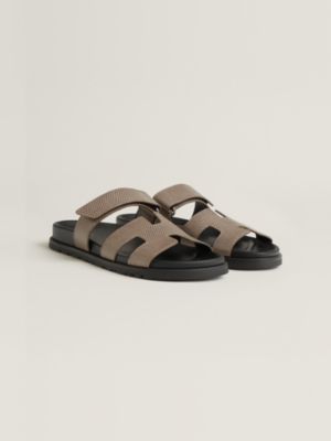 Chypre sandal - Beige | Hermès USA